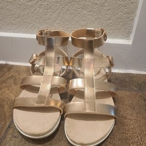 Cat & Jack Gold Metallic Sandals